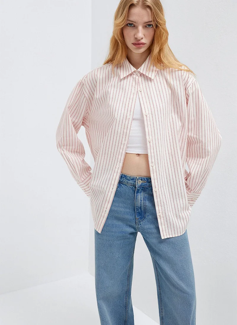 مافي Strip Regular Fit Shirt