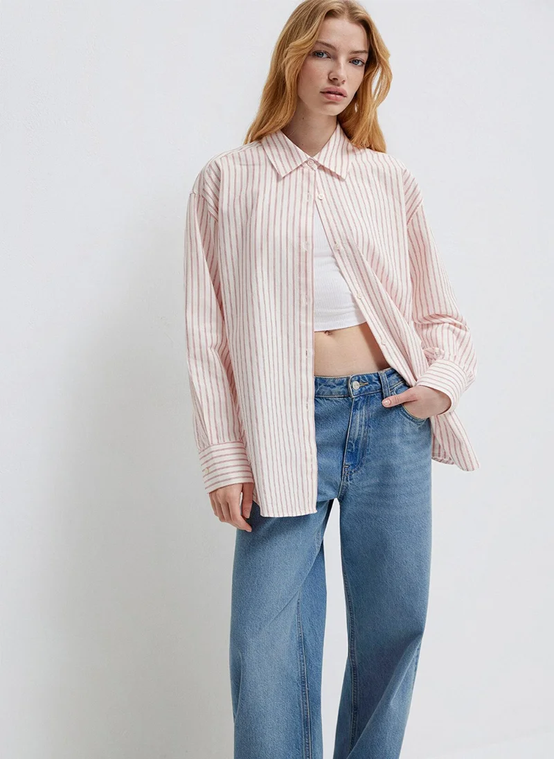 مافي Strip Regular Fit Shirt
