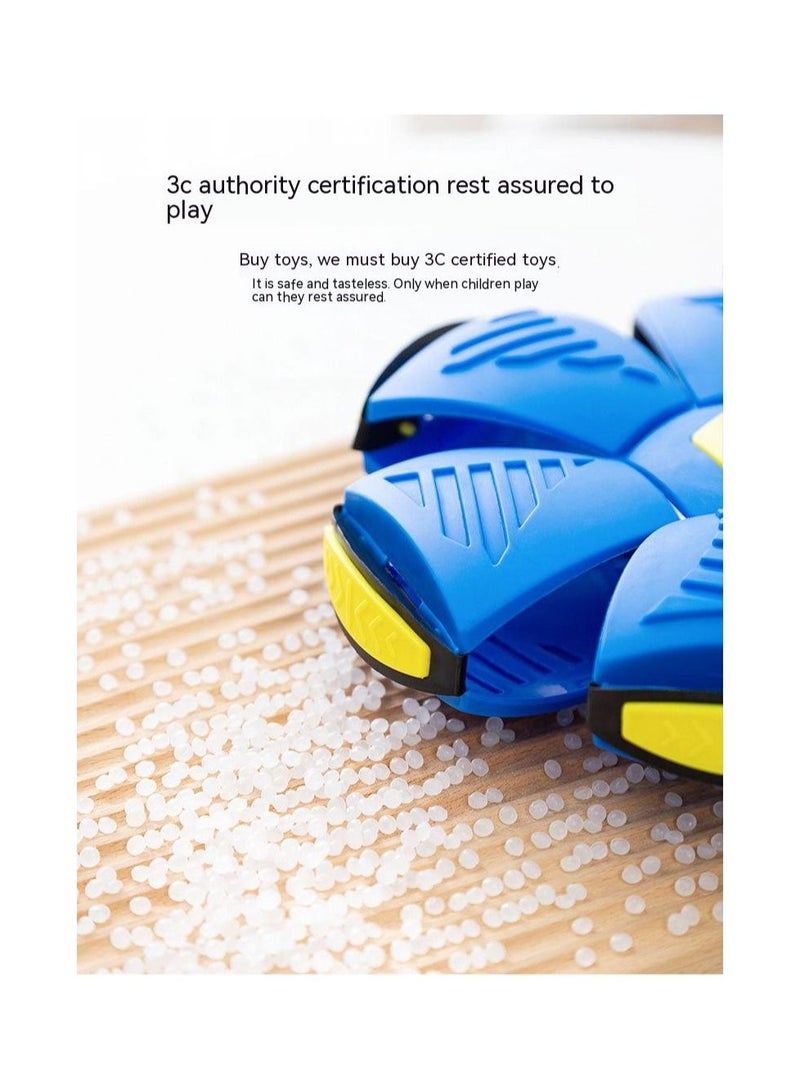 Dog toys Flying UFO Flat Throw Disc Ball With LED Light Toy Kid Outdoor Garden Basketball Game interesting Throw UFO Disc balls - Image 4