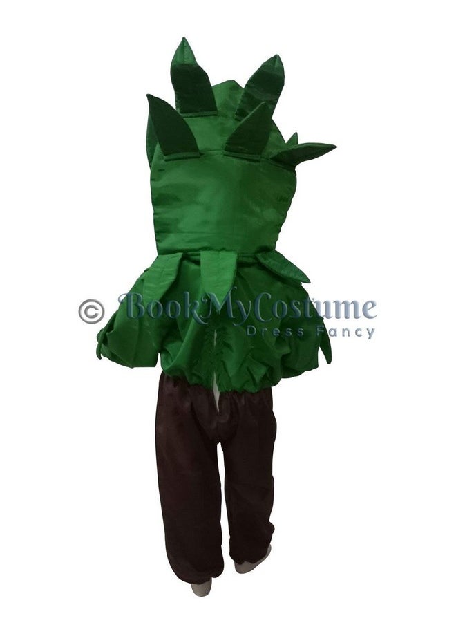 بوك ماي كوستيوم - زي تنكري لشجرة خضراء وبنية من BookMyCostume للأطفال من عمر 5 إلى 6 سنوات - Image 1