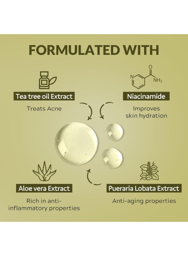 MIRABELLE COSMETICS KOREA Teatree Essential Facial Sheet Mask (Pack of 6) - Image 2