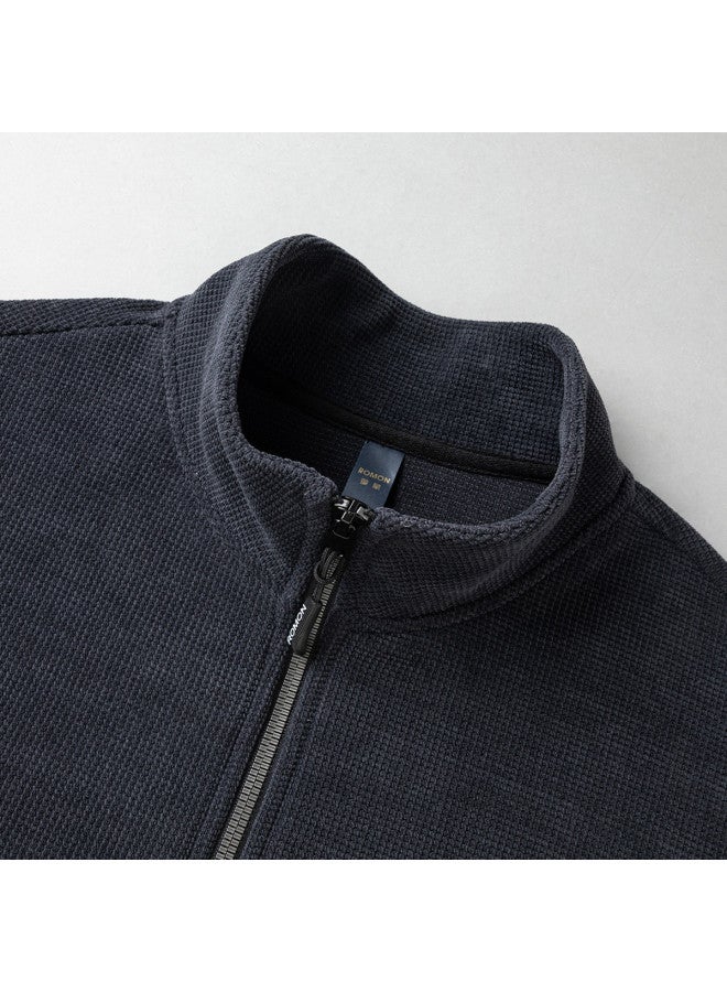 ROMON 【fang Xin Corduroy】 مجموعة كاجوال رجالية، مجموعة ملابس رياضية مريحة، مجموعة رجالية متعددة الاستخدامات، مجموعة سترة رجالية - Image 4