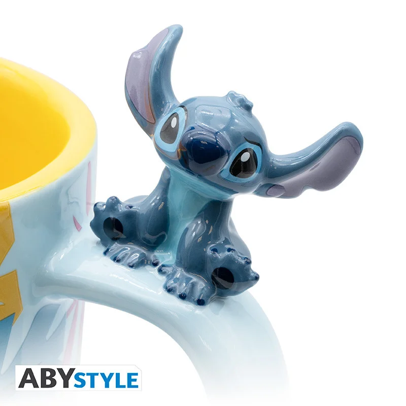 ABYstyle Heat Change Mug  –  Disney: Hawaiian Stitch  –  460 mL