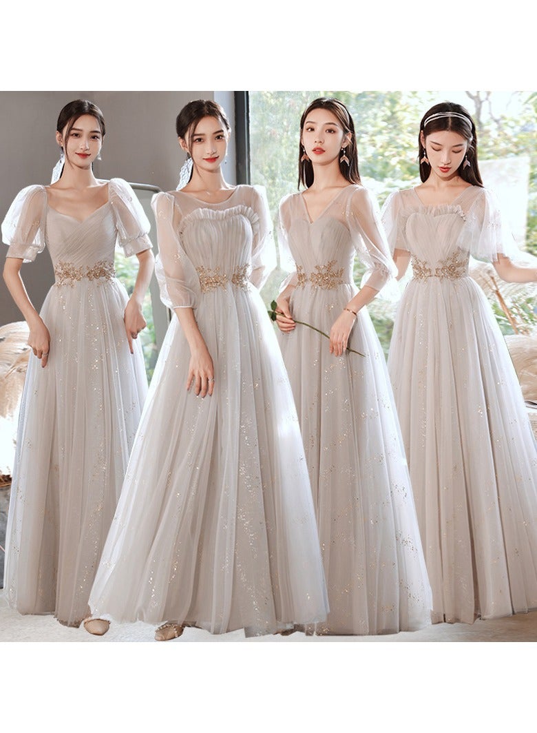KUYING New Fashionable and Elegant Bridesmaid Dress  - Image 2