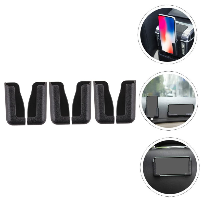 6Pcs Magnetic Car Phone Holder Retractable Self Adhesive Mount Stable Bracket Stand - Image 5
