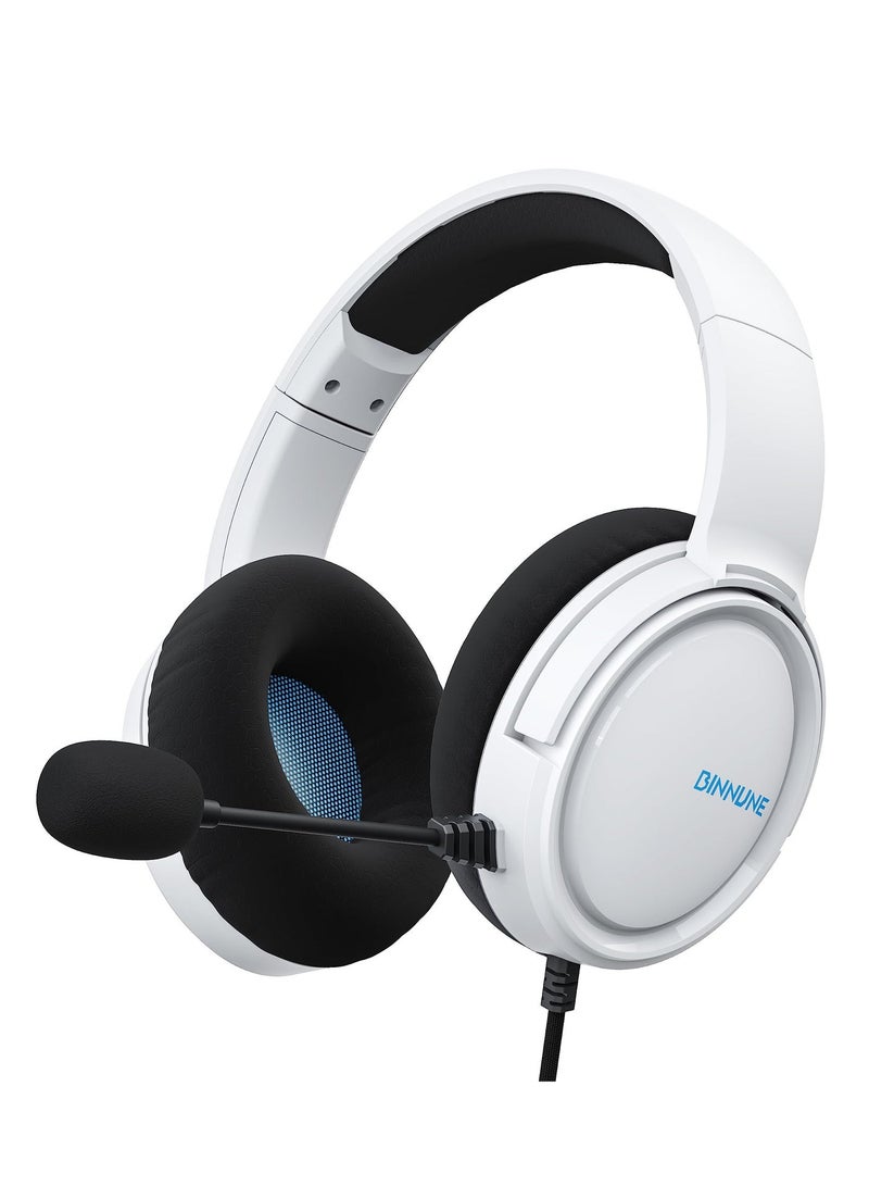 BINNUNE BG02 Wired Gaming Headset with Mic for PS4 PS5 Xbox Series S PC Xbox One Switch - Image 1