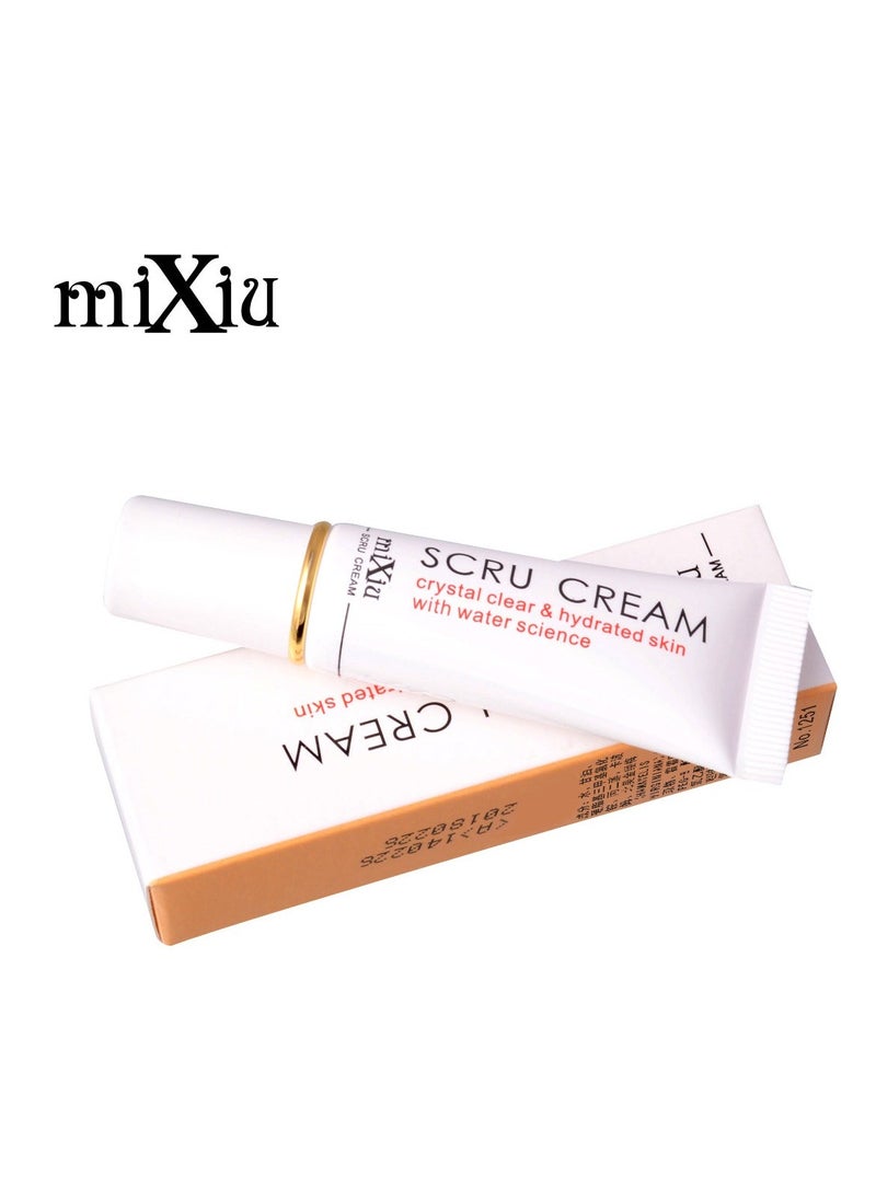 Mixiu Honey-Infused Gel Lip Scrub - Exfoliating, Moisturizing, Unscented Lip Care for Dry Lips - All Skin Types Friendly - Nourishing Lip Scrub Cream 2PCS - Image 3
