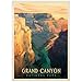 MyPuzzle.com MyPuzzle Grand Canyon National Park Deep Shadows Vintage Poster Premium 1000 Piece Jigsaw Puzzle for Adults - Image 2