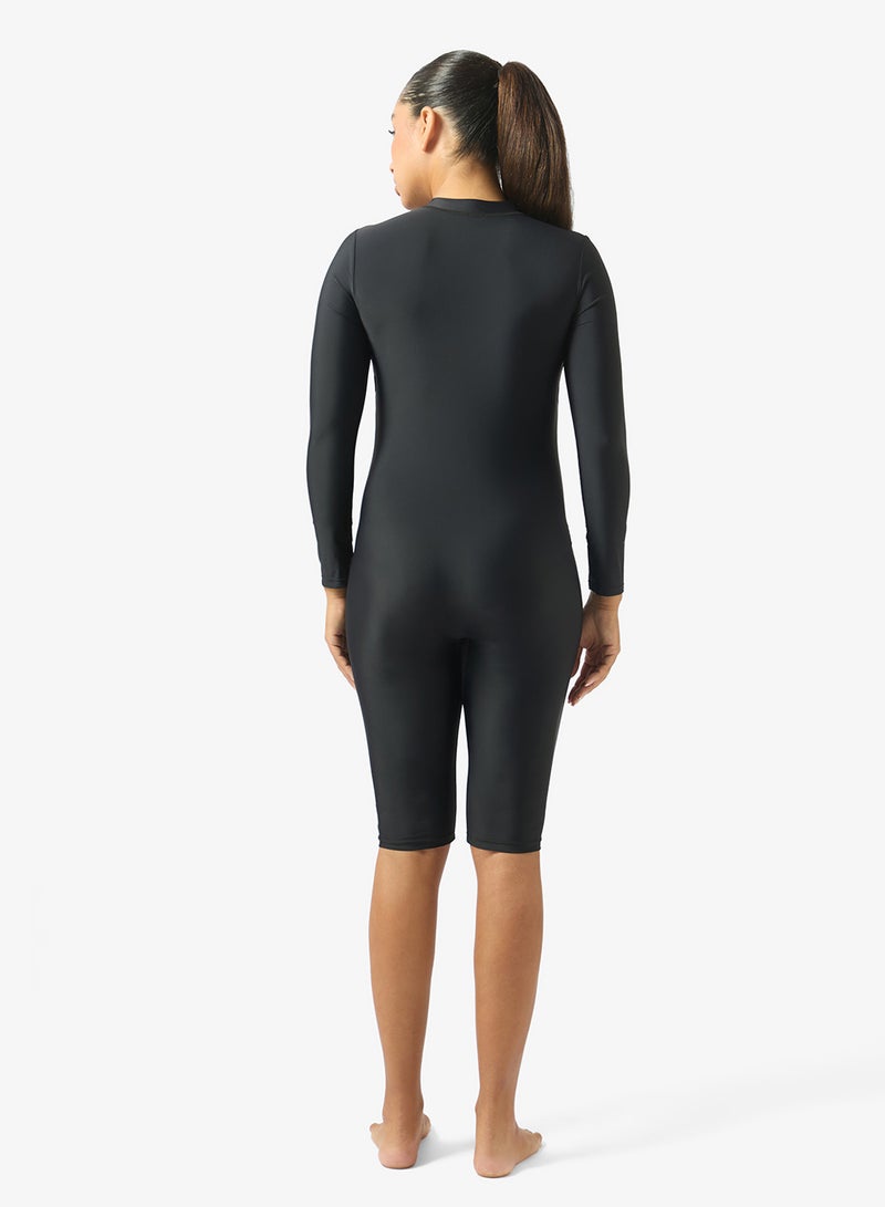 FRWD Zip Up Contrast Trim Detail Wetsuit - Image 2