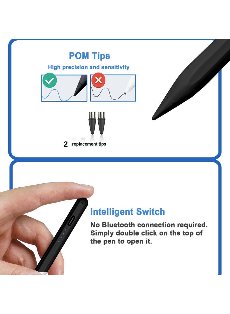 ZAVVY Universal Stylus Pen, Tablet Pen for Android & Windows, Compatible with Huawei, Honor, Xiaomi, Samsung, Lenovo (NOT for iPad/iPhone) - Image 5