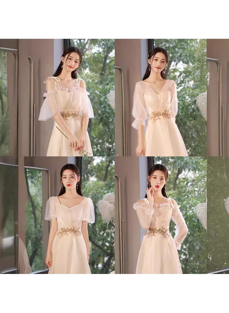 KUYING New Fashionable and Elegant Bridesmaid Dress  - Image 2