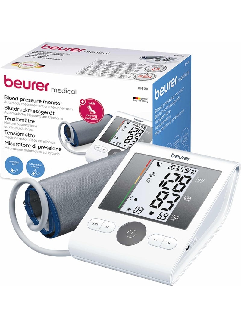 Beurer BM 28 UPPER ARM BLOOD PRESSURE MONITOR - Image 1