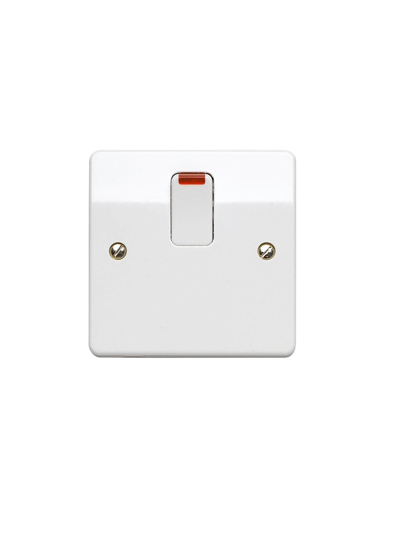 ام كي MK K5423WHI 20 أمبير مفتاح ثنائي القطب مع نيون - Image 2