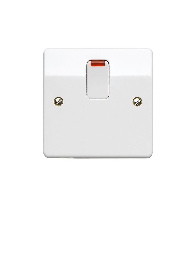 ام كي MK K5423WHI 20 أمبير مفتاح ثنائي القطب مع نيون - Image 3