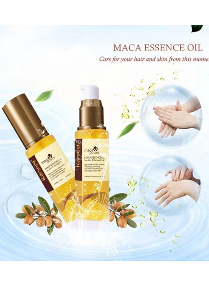 Karseell Moroccan Argan Oil for Hair Healing Cold Pressed Weightless Argan Oil Hair Serum for Dry Damaged Hair 50ml  - Image 3