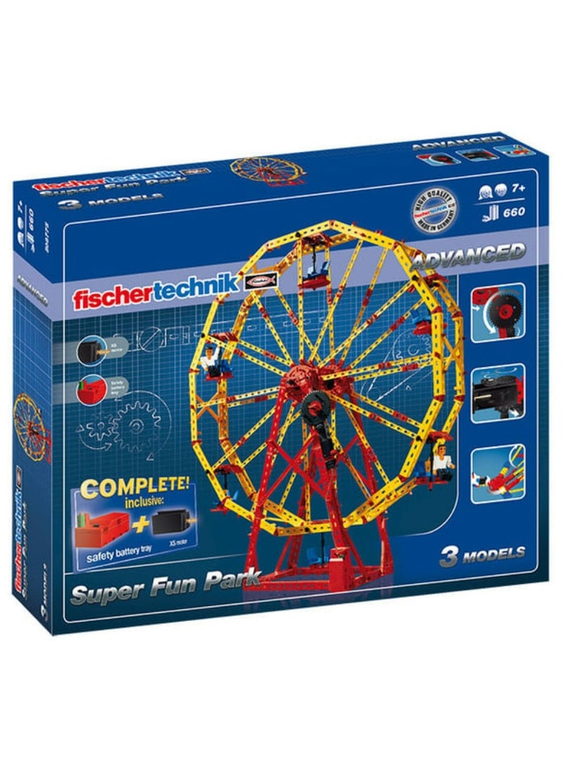 fischertechnik - Fischertechnik Ft: Super Fun Park Learners Kit Construction Set (508775) - Image 1