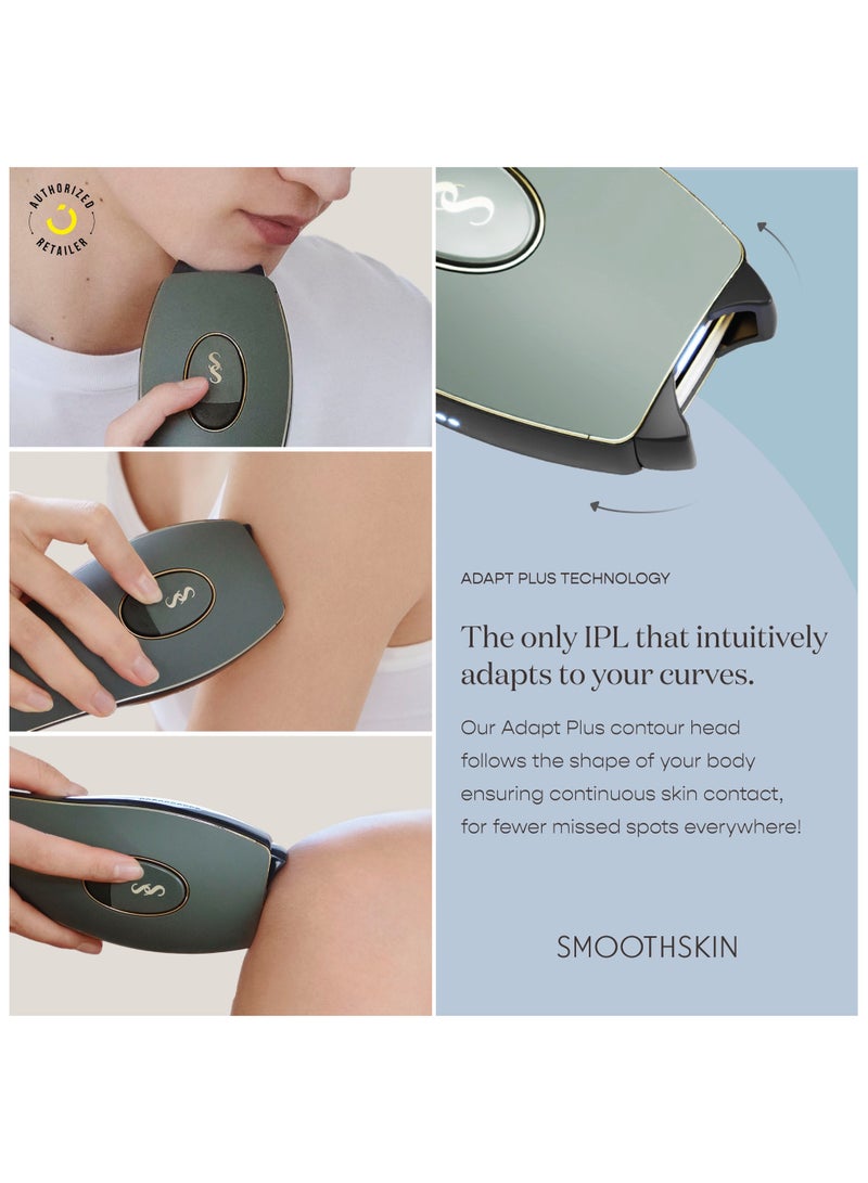 SMOOTHSKIN Pure Adapt IPL (Green) IPL Laser Hair Removal Device for Men & Women, Long-Lasting, Hair-Free Skin at Home - Image 5