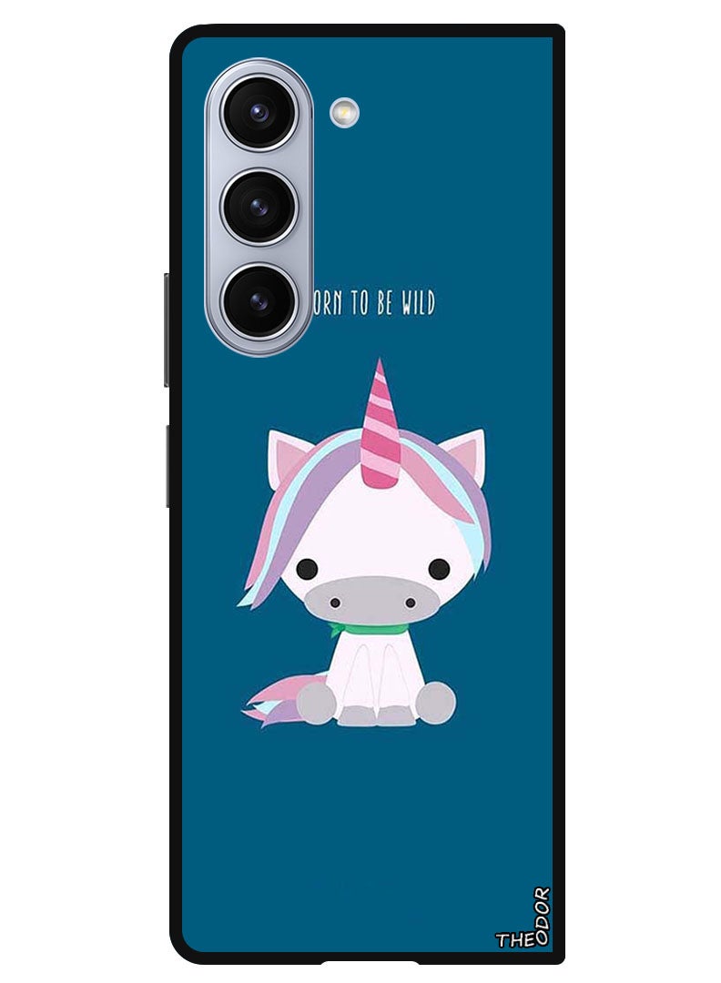 Protective Case Anti Scratch Shock Proof Bumper Cover For Samsung Galaxy Z Fold 6 Born To Be Wild