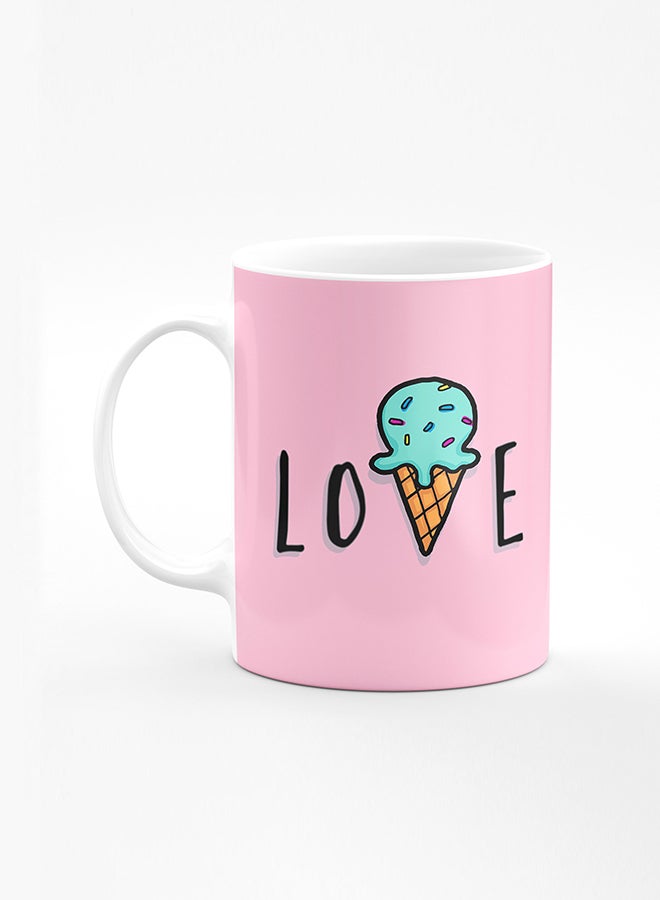 ستايلايزد كوب قهوة مطبوع مصمم بمقبض شديد التحمل 11 أونصة أكواب هدايا شخصية من السيراميك [آمن للاستخدام في الميكروويف ومقاوم للغسل في غسالة الصحون] - طباعة رخامية أسود - Image 1