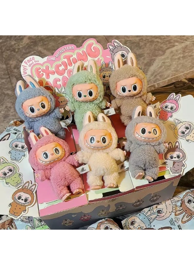 Labubu THE MONSTERS سلسلة الماكرون - مجموعة من 6 صناديق مفاجأة، تماثيل فنية متعددة الألوان قابلة للتحصيل للكبار، الأطفال وجامعي الألعاب - Image 5