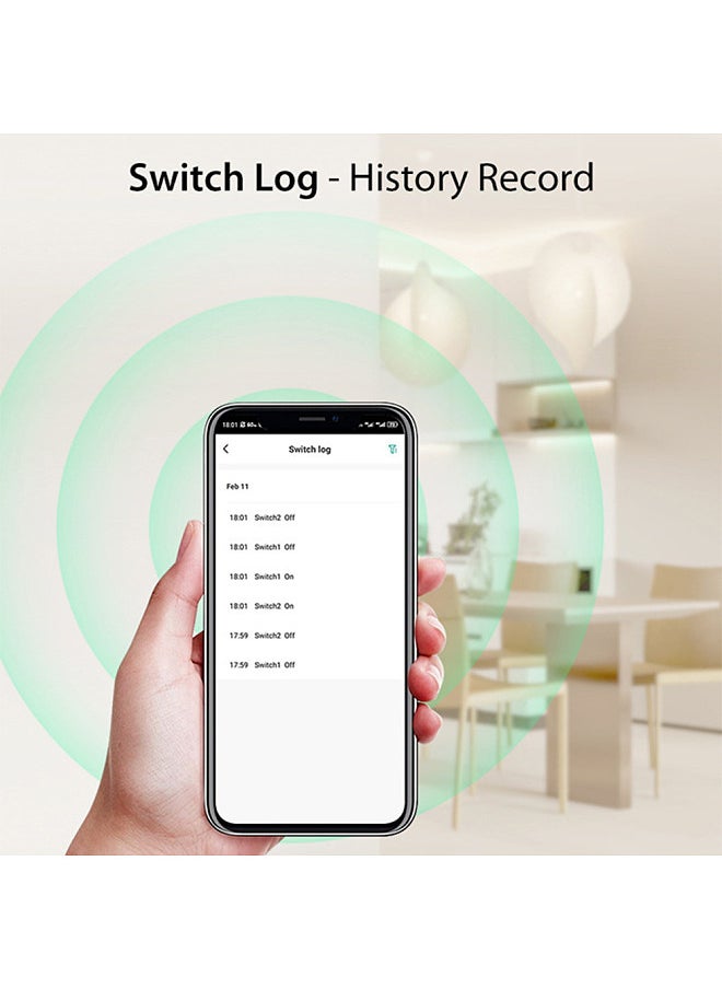 Generic - 1CH Matter Mini Smart WiFi Switch Module DIY Smart Relay Switch Module 10A Switch for Smart Home Automation Compatible with Home Pod/Alexa/Google Assistant/SmartThings - Image 1