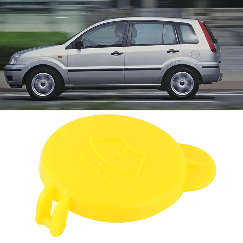 Windshield Washer Bottle Cap: High-Quality ABS Material Heat Resistant Durable - Easy To Install Overflow Prevention Windshield Washer Cap Replacement for 2002-2012 Ford Fusion Owners - Image 5
