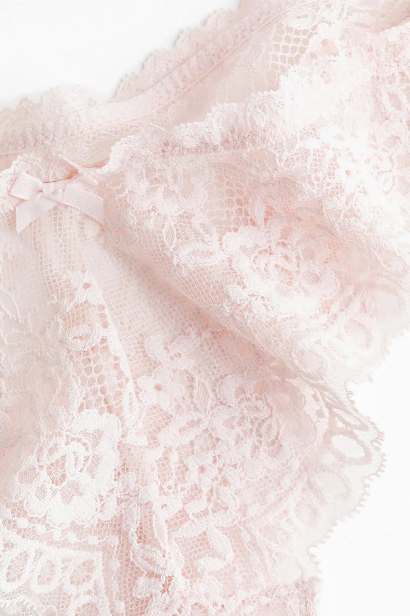 H&M 2-pack lace Brazilian briefs