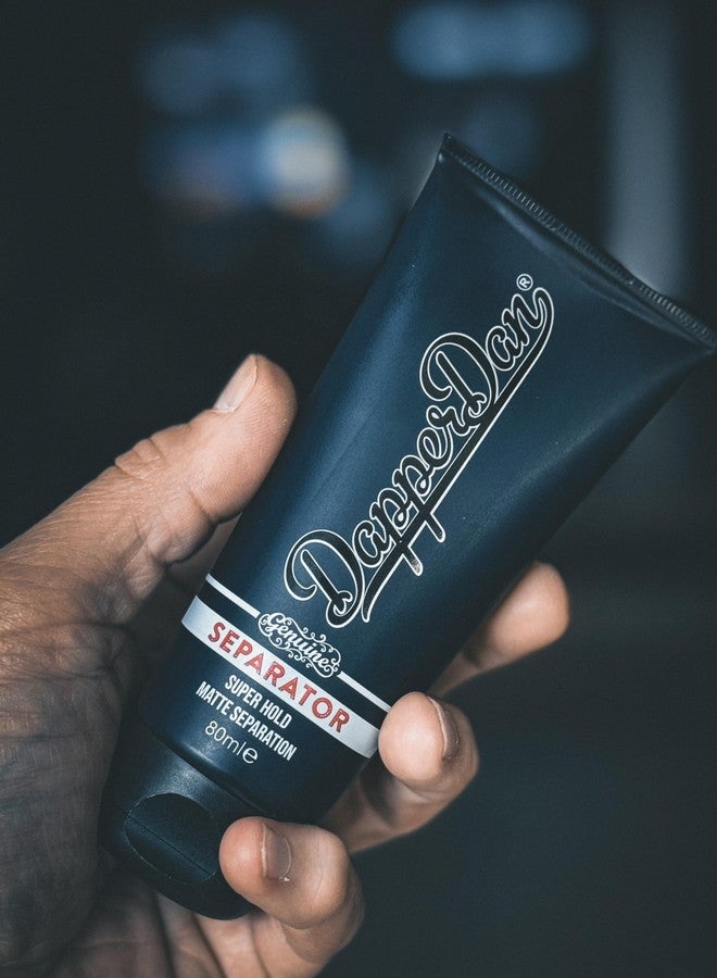 Dapper Dan Super Strong Hold Separator, For Short to Medium Length Styles, Creates Texture & Seperation, A Matte Finish Styling Cream For Natural Finish 2.71 fl oz - Image 4