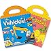 RUSON Reusable Sticker Book for Kids 2 Sets Educational Learning Toys Travel Stickers Activity Books for Toddler Girls Boys Age 3 Birthday Gifts Vehicle Dinosaur - Image 3