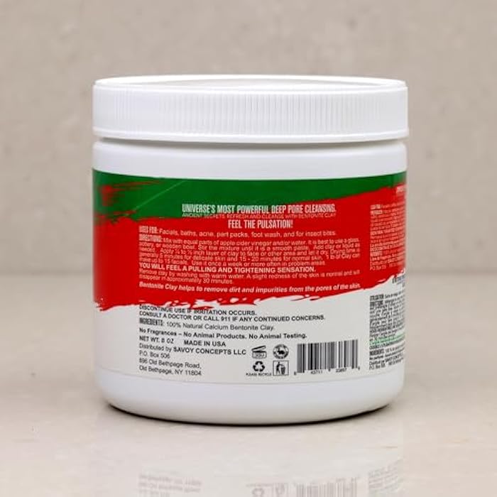Mayan Magic Mud Powerful Deep Pore Cleansing Clay 8.0oz Strawberry Margarita - Image 2