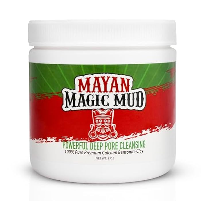 Mayan Magic Mud Powerful Deep Pore Cleansing Clay 8.0oz Strawberry Margarita - Image 1