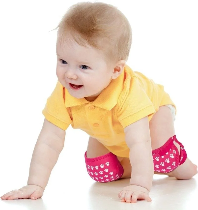 Sevi Bebe Supported Baby Crawling Knee Pad ART-129 Pink