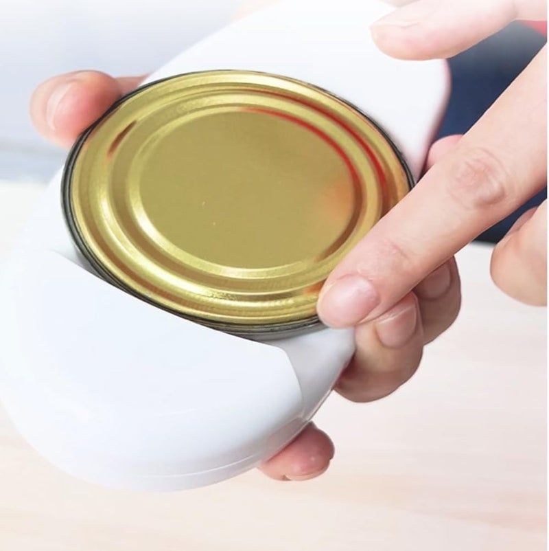 ZYCCER New Upgrades Auto Electric Can Opener，Open Your Almost Any shape of Cans with A Simple Press of Button - Automatic,Hands Free, Smooth Edge, Food-Safe, Battery Operated (Green) - Image 5