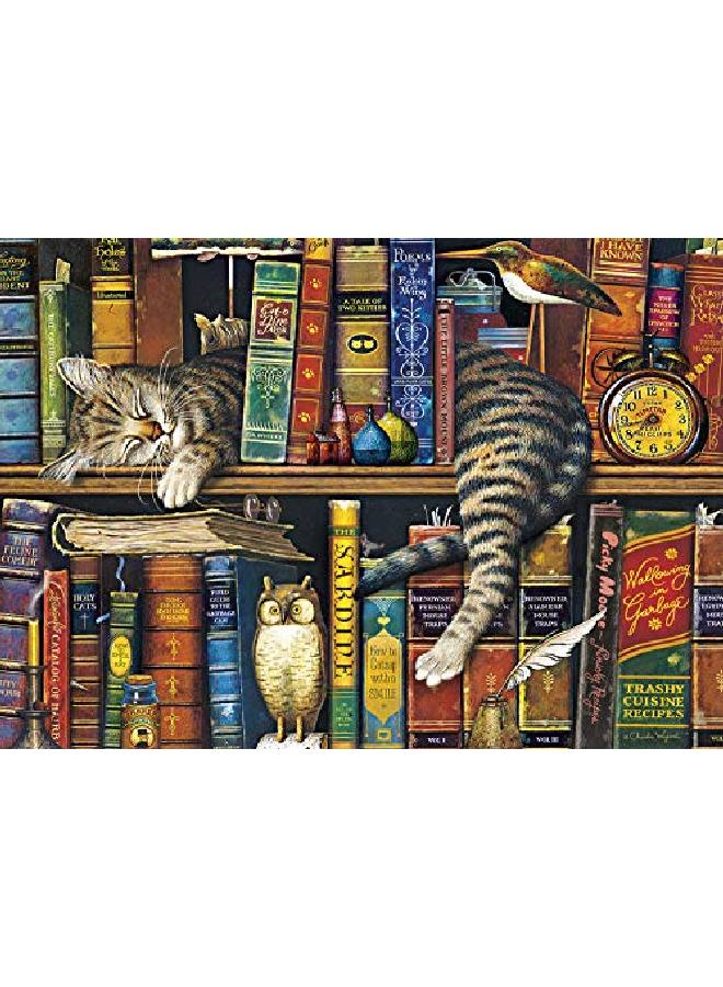 Buffalo Games تحدي الألغاز الكبير تشارلز ويسوكي فريدريك المتعلم 300 قطعة كبيرة - Image 1