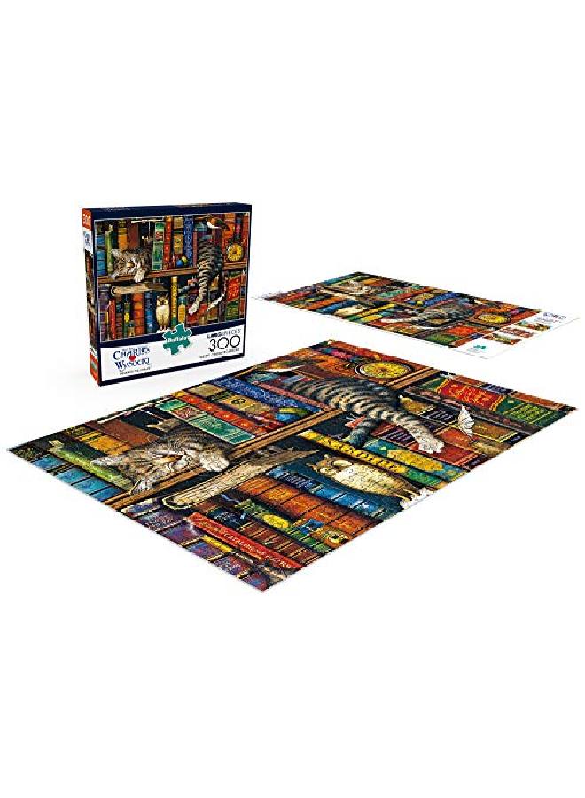 Buffalo Games تحدي الألغاز الكبير تشارلز ويسوكي فريدريك المتعلم 300 قطعة كبيرة - Image 4