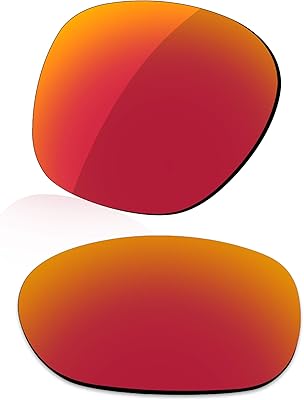 LenzReborn LenzReborn Polarized Lens Replacement for Oakley Latch OO9265 Sunglass - Fire Red - Polarized Mirrored  - Image 1