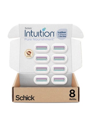 Schick Intuition Refill Pure Nourishment Razors For Women Intuition Razor Blades Refill With Organic Cocoa Butter 8 Count Razor Refills - pzsku/Z41AAC21E104A1B7CBCC2Z/45/_/1677912653/c3e4f10b-d495-492d-9fc0-3a0f2d0cf3d0