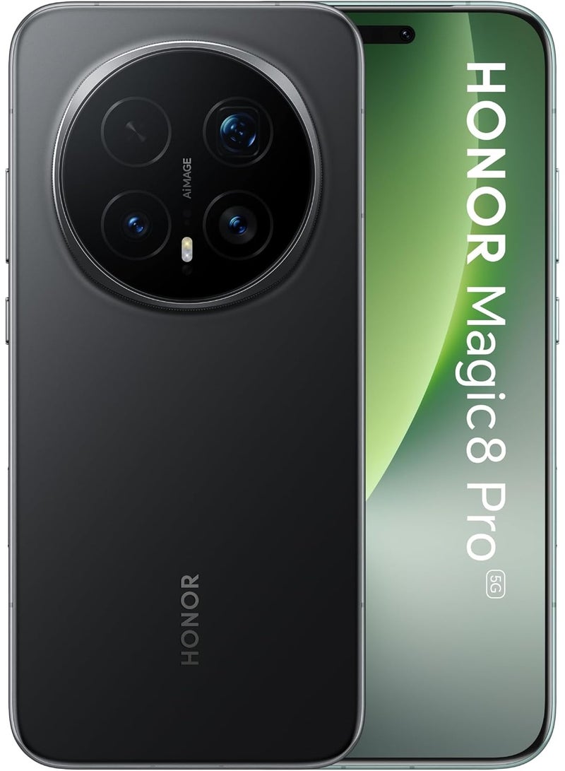 Honor Magic8 Pro 5G Dual SIM 12GB RAM 512GB ROM Black - International Version - Image 5