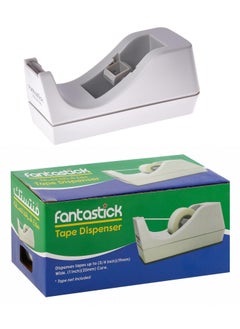 Fantastick Tape Dispenser For Small Tapes Upto 18mm Width Grey  - Image 1