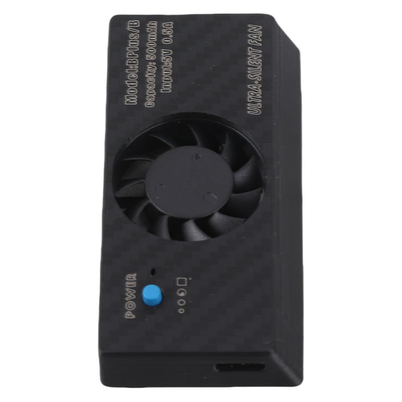 Camera Cooling Fan: 500mAh Built-in Battery Low Noise - Efficient Cooling Radiator Fan for Outdoor Live Streaming Indoor Recording Flip Screen Cameras - Image 4
