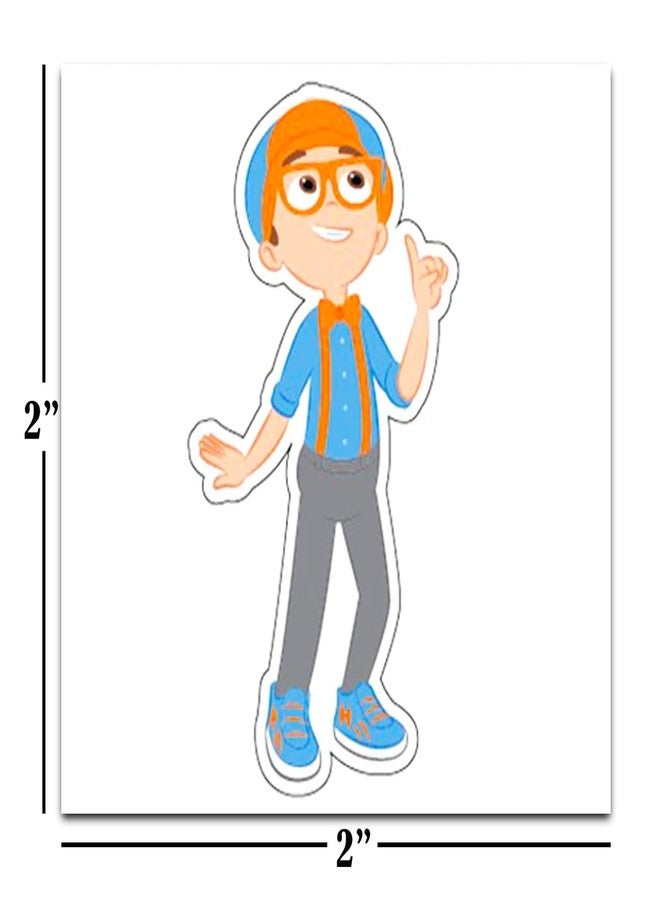 Blippi Tattoos for Kids Party Favors Bundle - 72 Pc Individual Tattoos - Image 2