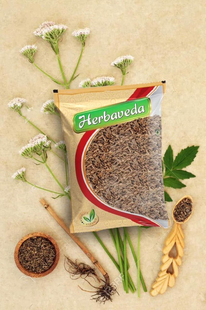 LEANBEING Herbaveda- Valerian Root For tea 200g | For Better sleep | Eases PMS | Reduces stress - Image 2