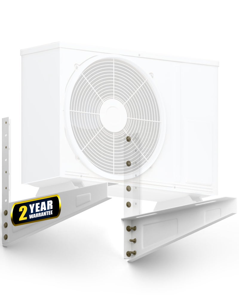 FEDUS 16inches Heavy Duty Air Conditioner Outdoor AC Stand, Outdoor Unit AC wall Mounting Bracket Stand for 1 Ton, 1.1 Ton, 1.2 Ton, 1.5 Ton, 2 Ton AC, HVAC, Compressor Split ( 300kg Weight Capacity) - Image 1