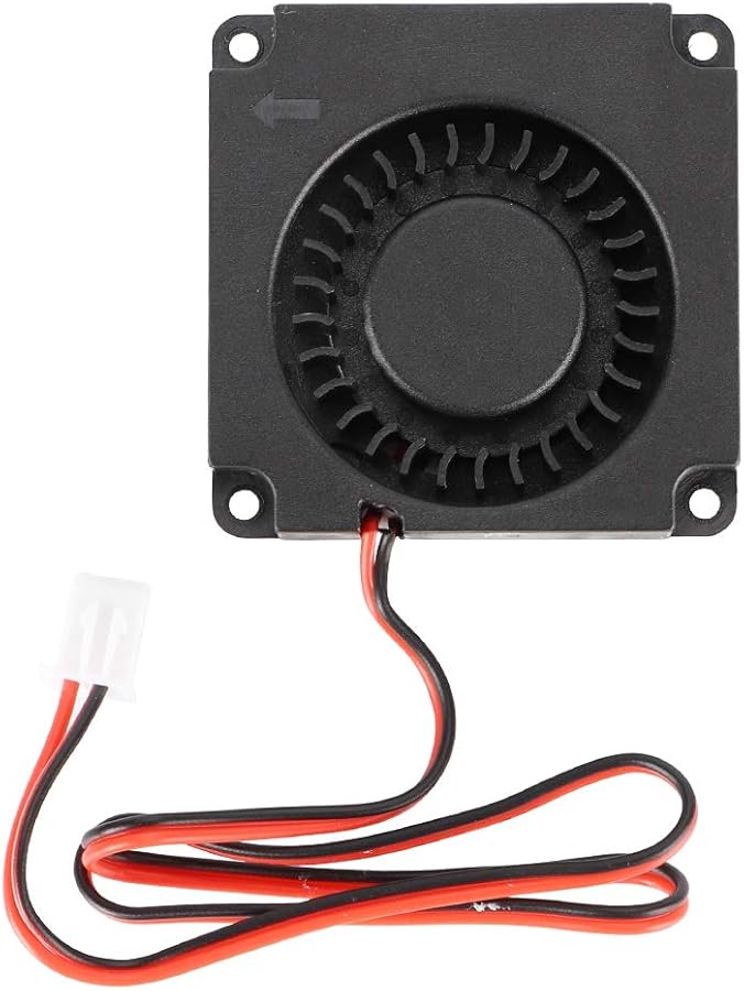 مروحة نفخ 40 مم 12 فولت تيار مستمر 2 دبوس مروحة تبريد صامتة للطابعة ثلاثية الأبعاد عمر ممتد - Image 1