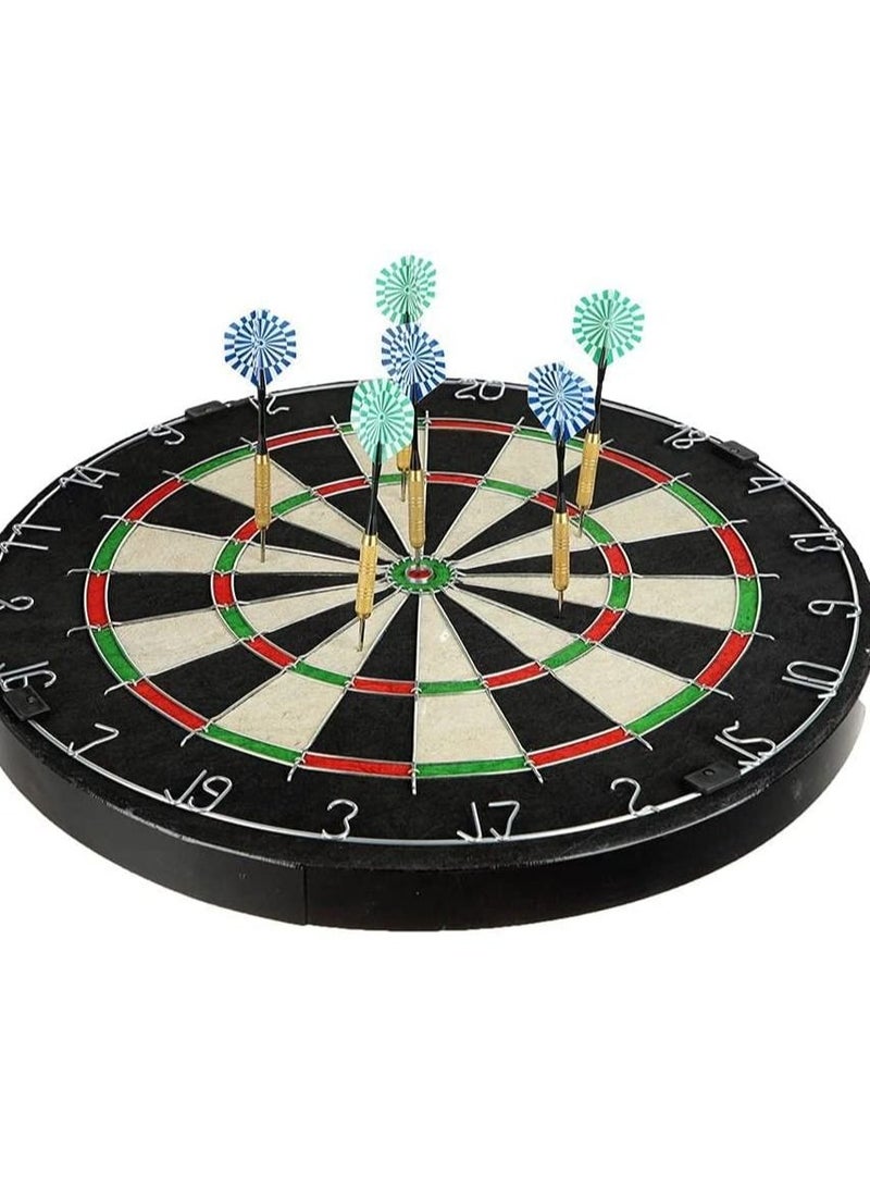 ULTIMAX Double Sided Dartboard  Including 6 Darts- 45cm - Image 5