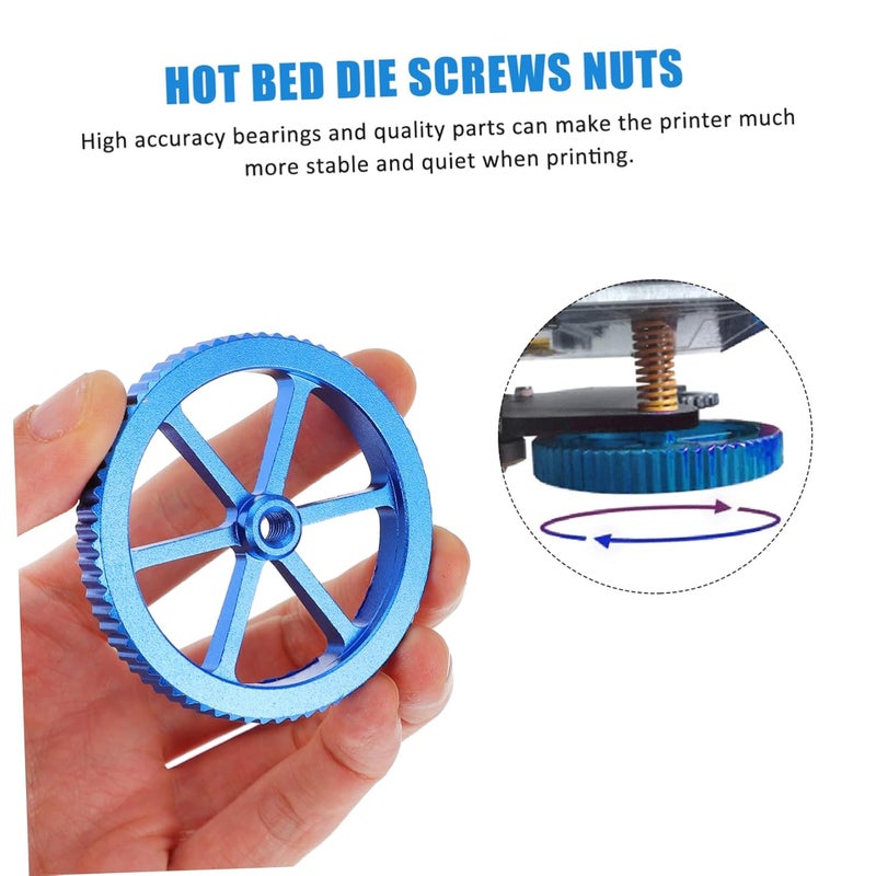 Hand Twists Leveling Nut Printer Bed Leveling Screws Nuts for Printer Bed - Image 3