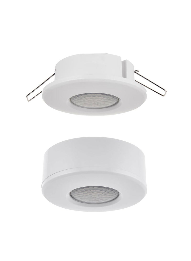 Duravel Duravel Motion Sensor 360 Degree Surface Mount PIR Ceiling Occupancy Motion Sensor Detector Power Switch  - Image 5