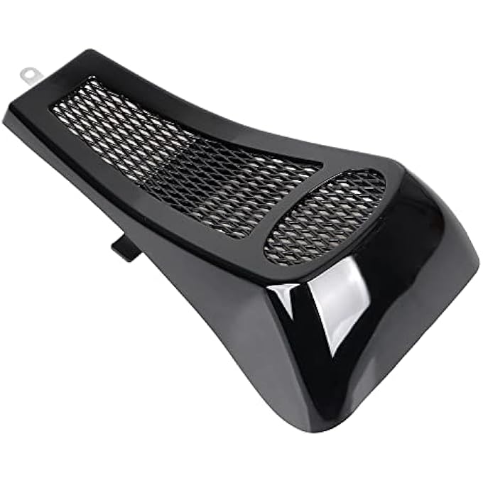 YDLMT Gloss/Vivid Black Front Scoop, Motorcycle Fairing Chin Spoiler for Harley Softail Fatboy Springer Breakout Night Train FXSTS FLSTF 2000-2017 - Image 2