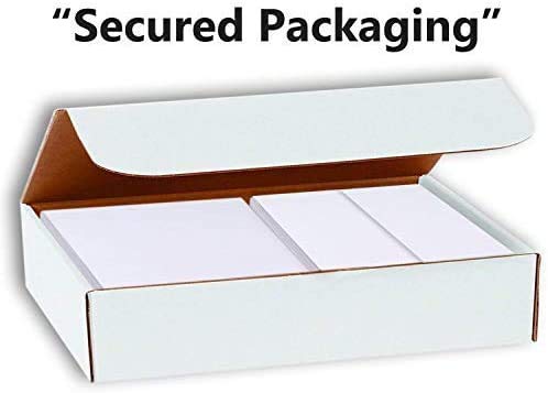 Hamilco White Cardstock Thick Paper - Flat 4.5" X 6.25" A6 Blank Index Flash Note & Post Cards - 80 lb Card Stock for Printer (100 Pack with Envelopes) Bright - Image 4