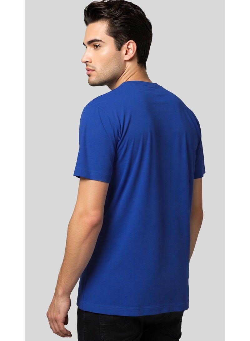 نوتيكا تيشيرت قطن بريميوم بقصة عادية وياقة دائرية وشعار - Image 3